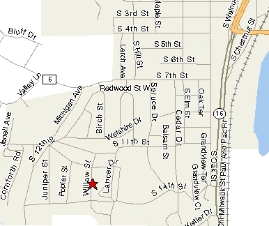 Directions coming from La Crosse